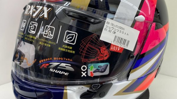 Arai ｢RX-7X｣ SCHWANTZ(シュワンツ) 30th入荷しました！