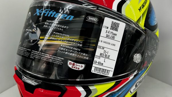 SHOEI ｢X-Fifteen｣ DAIJIRO 入荷！