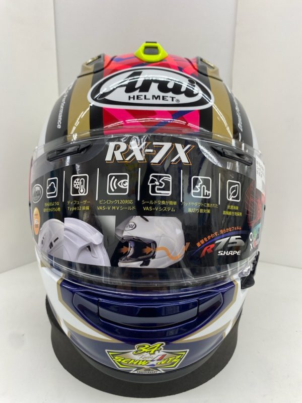 Arai ｢RX-7X｣ SCHWANTZ(シュワンツ) 30th入荷しました！：豊橋店 